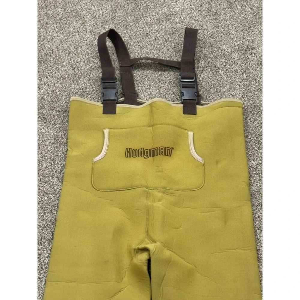 Hodgman Lakestream Chest Waders Bootfoot Fishing Mens XL Green Neoprene Long